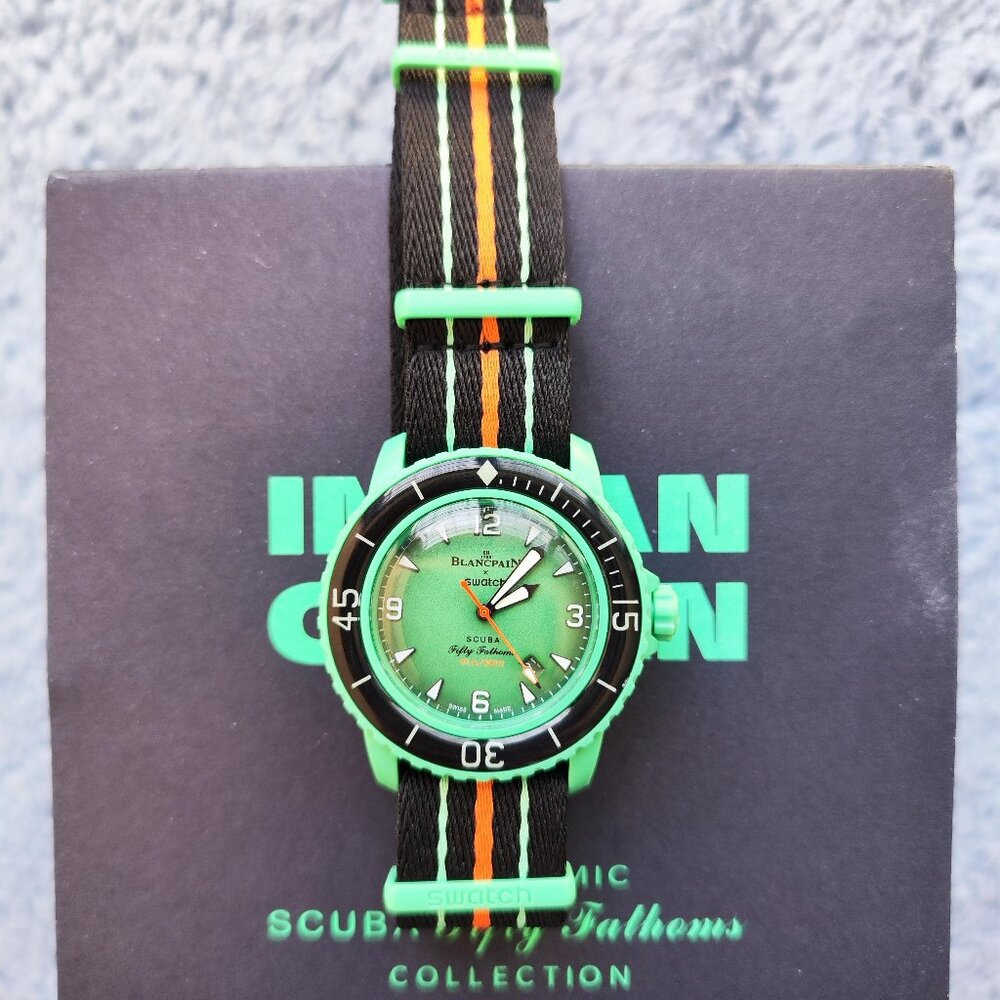 Swatch X Blancpain Indian Ocean Watch